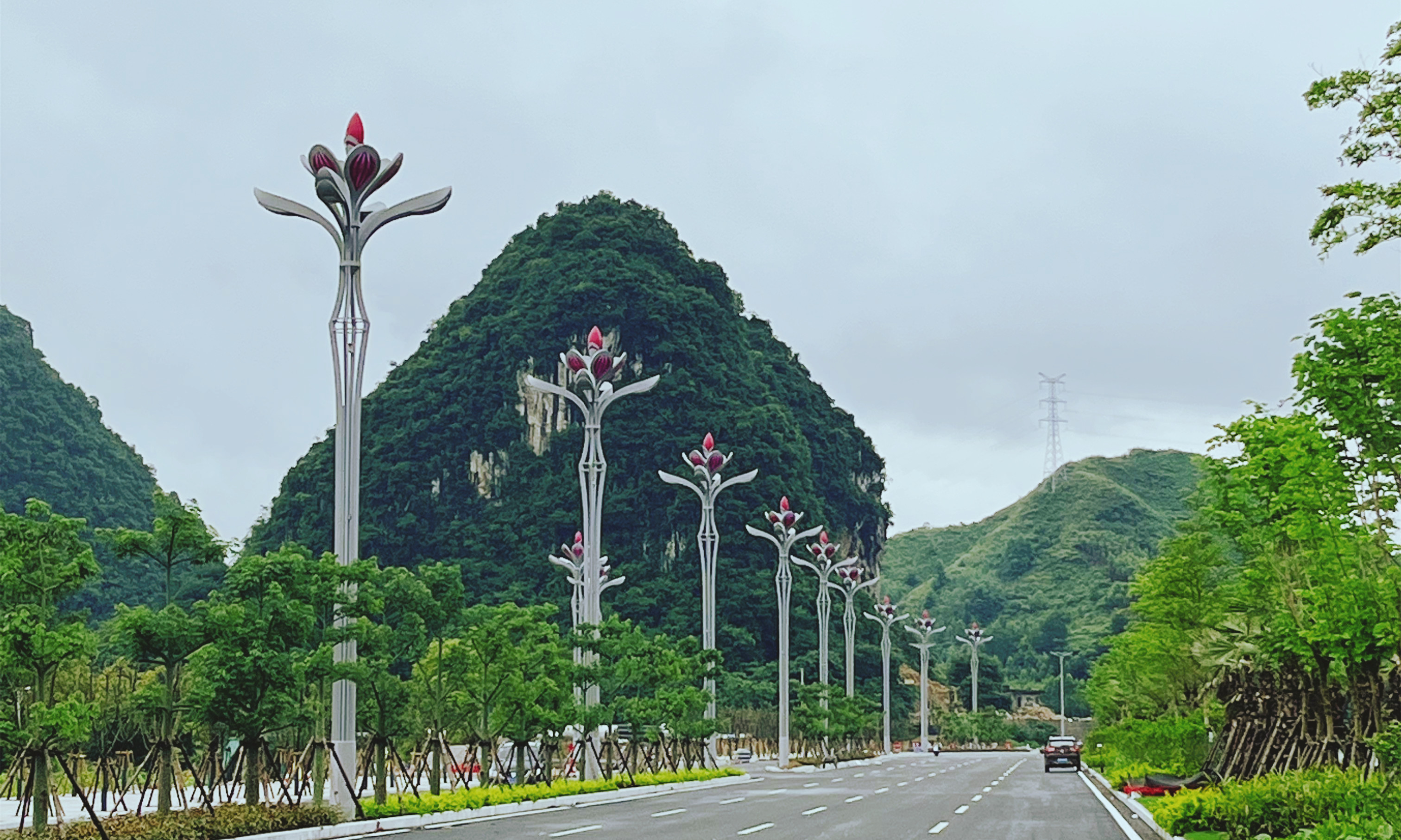 廣西河池 | “點亮”金山大道，“照亮”千家萬戶